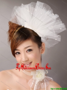 Tulle Hair Combs Imitation Pearls Wedding and Special Occasion