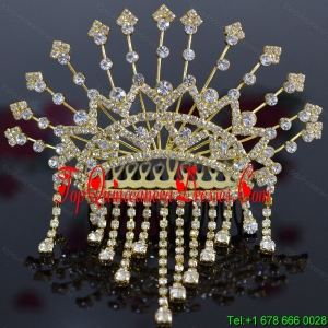 Classical Tiara With Rhinestones