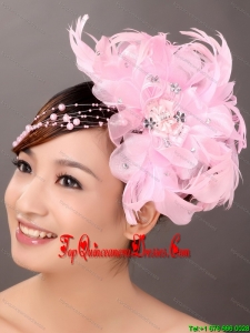 Perfect Beaded Feather Wedding Fascinators