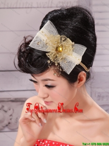 Bowknot and Rhinestone For Lovely Headpieces