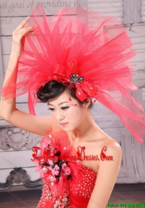 Perfect Beading Net Yarn Bridal Fascinators