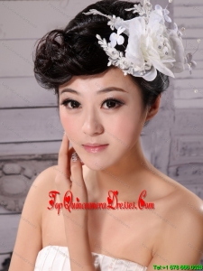Tulle and Chiffon With Imitation Pearls Fascinators Pure Wedding and Outdoor