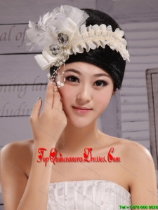 2013 Headpieces Bride Tire Feathers With High Quality Best Sale