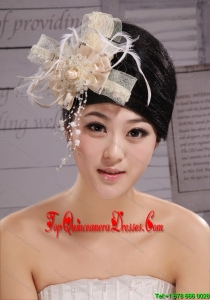 Headpieces Champagne Feathers With High Quality Best Sale 2013