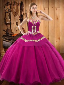 Tulle Sleeveless Floor Length Sweet 16 Dresses and Ruffles