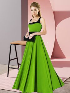 Sleeveless Chiffon Zipper Court Dresses for Sweet 16 for Wedding Party