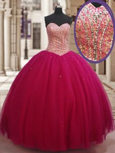 Pretty Floor Length Light Blue Quinceanera Gown Organza Sleeveless Beading and Ruffles