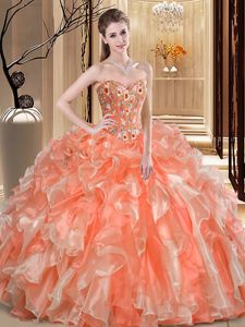 Nice Blue Quince Ball Gowns Military Ball and Sweet 16 and Quinceanera and For with Lace and Appliques High-neck Sleeveless Lace Up